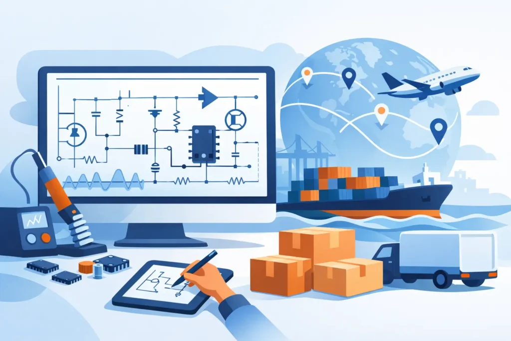Electronic Schematic Design Service That Ships