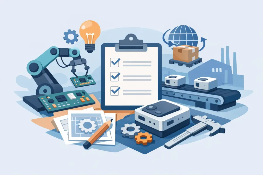 Hardware Startup Manufacturing Checklist