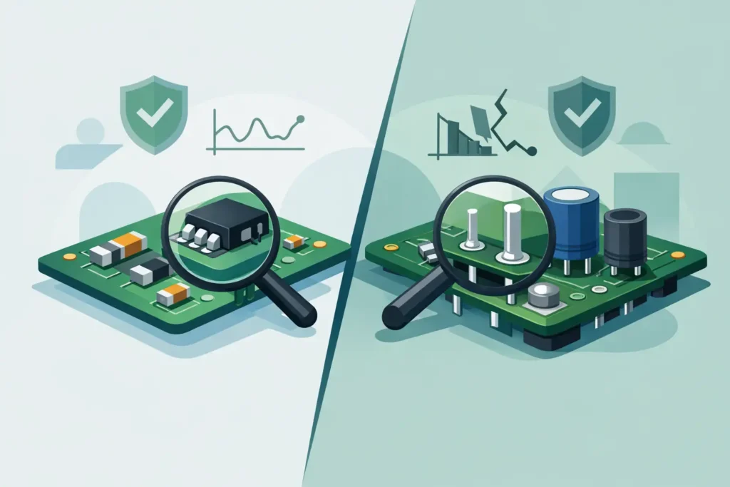 SMT vs Through Hole Reliability in Practice