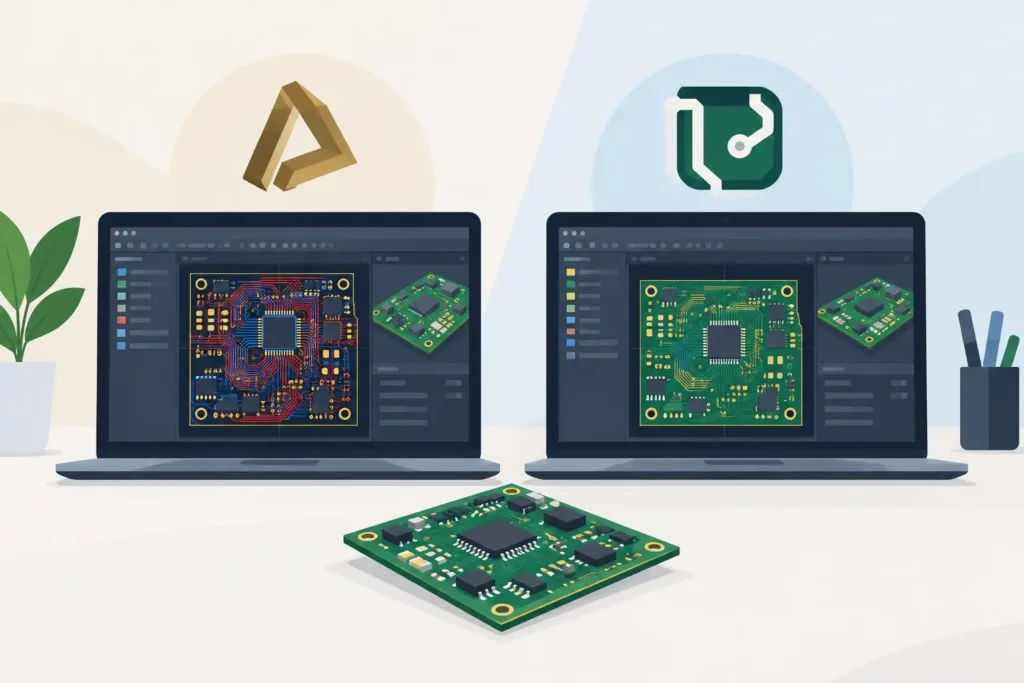 Altium KiCad Comparison for PCB Projects