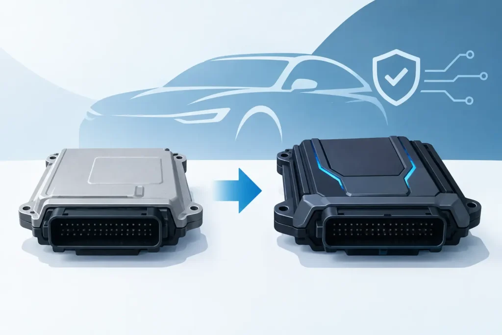 Automotive ECU Redesign for Reliable Upgrades