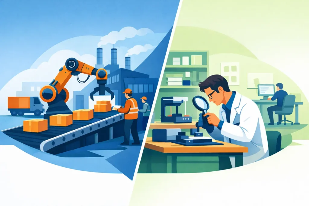 Contract Manufacturing vs In House Compared